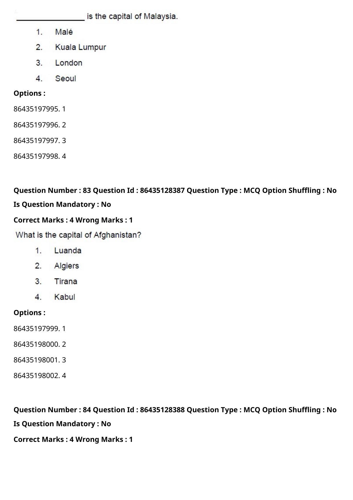 CUET PG 2021 PGQP36 Question Paper - Page 44