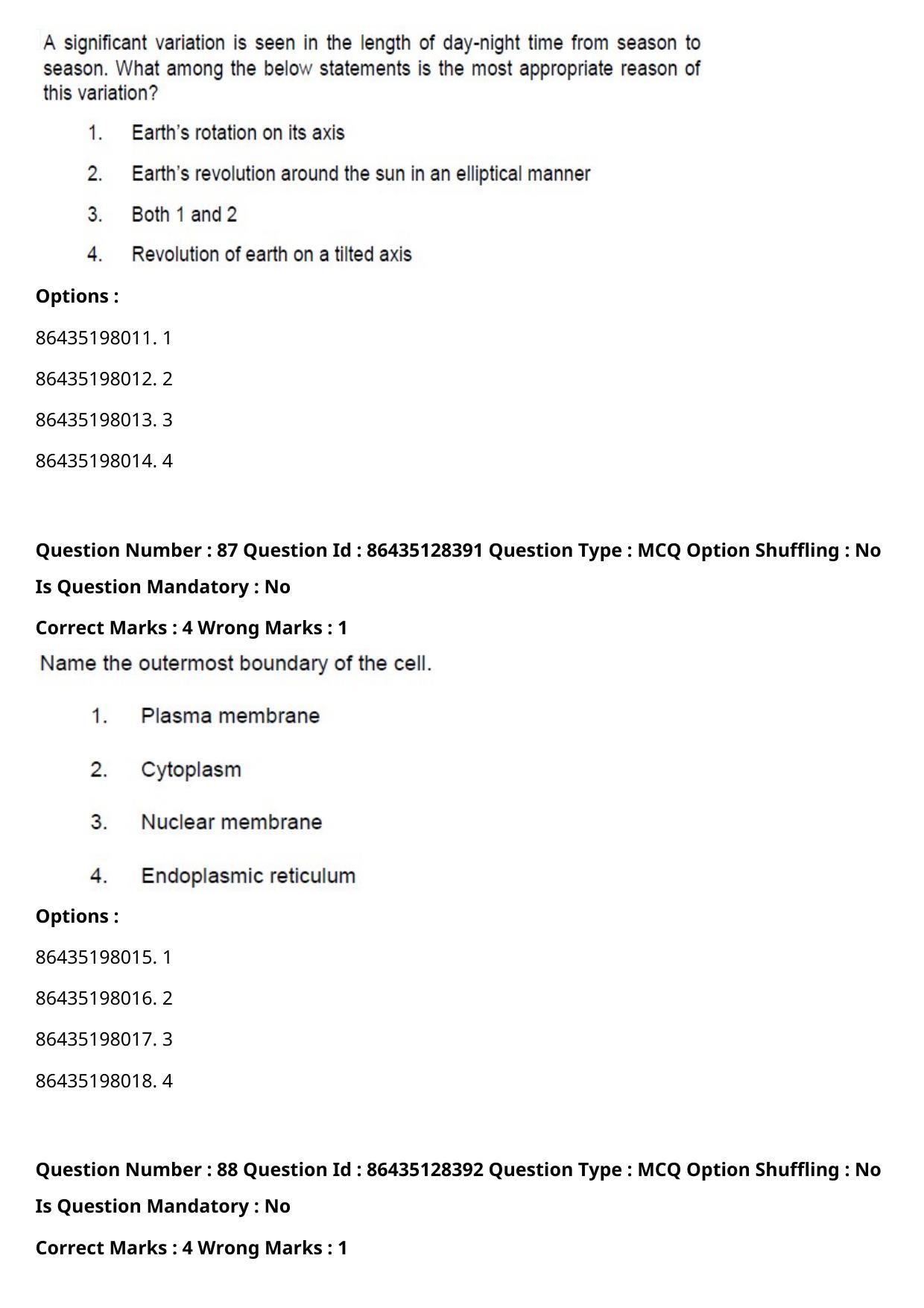 CUET PG 2021 PGQP36 Question Paper - Page 46