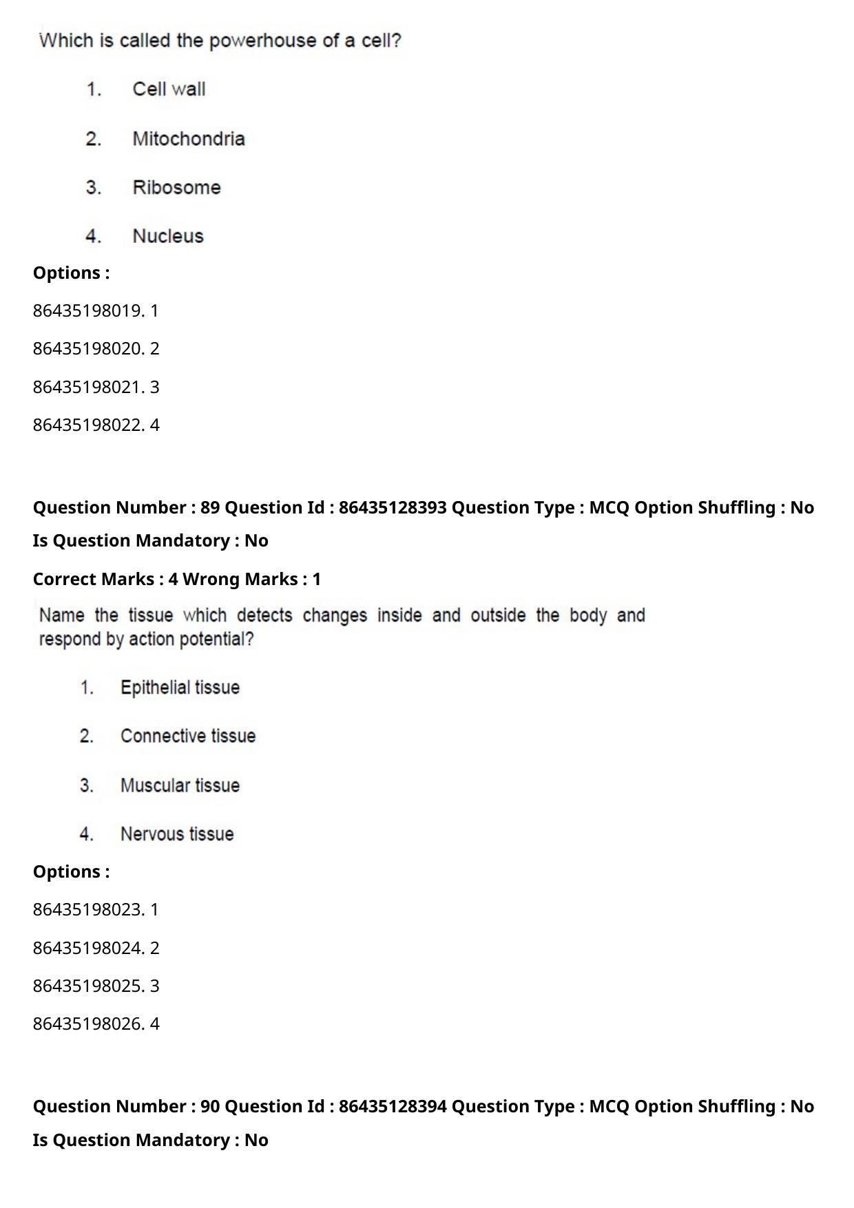 CUET PG 2021 PGQP36 Question Paper - Page 47