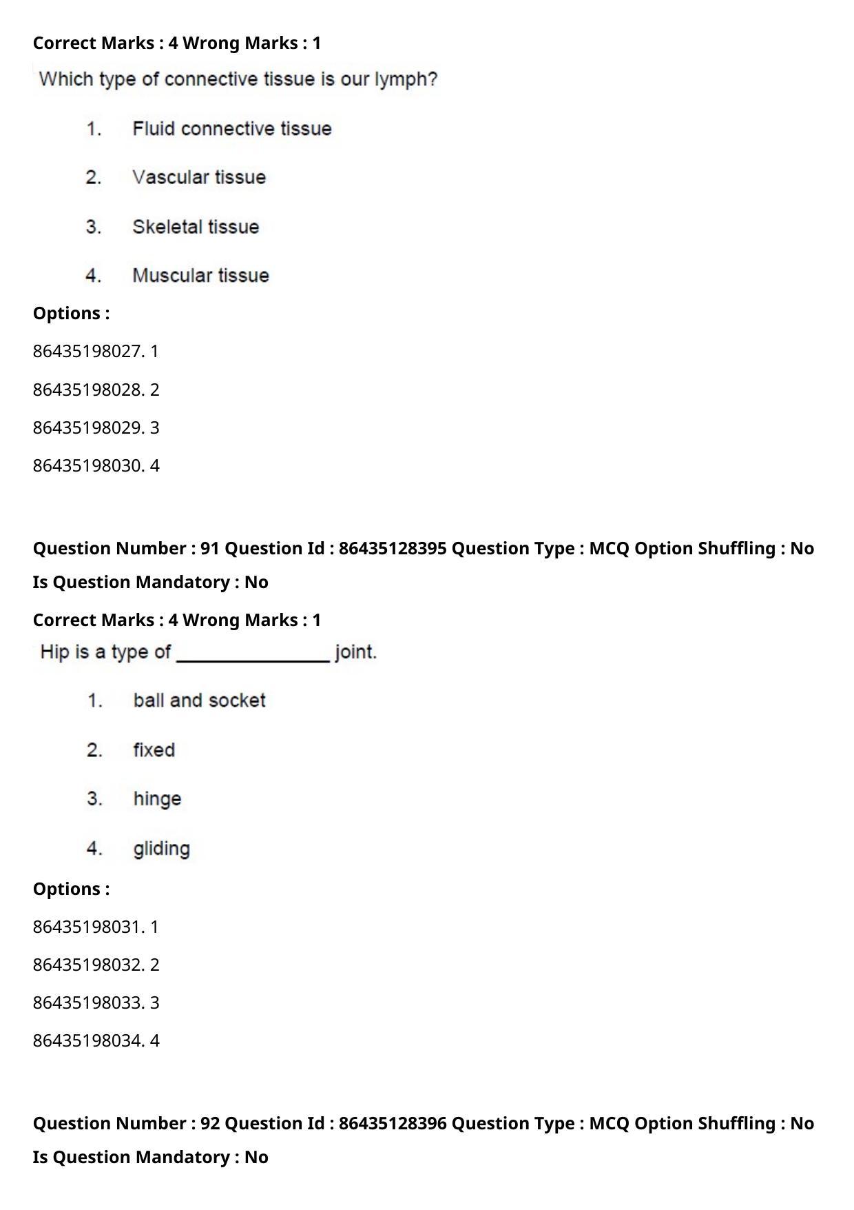 CUET PG 2021 PGQP36 Question Paper - Page 48