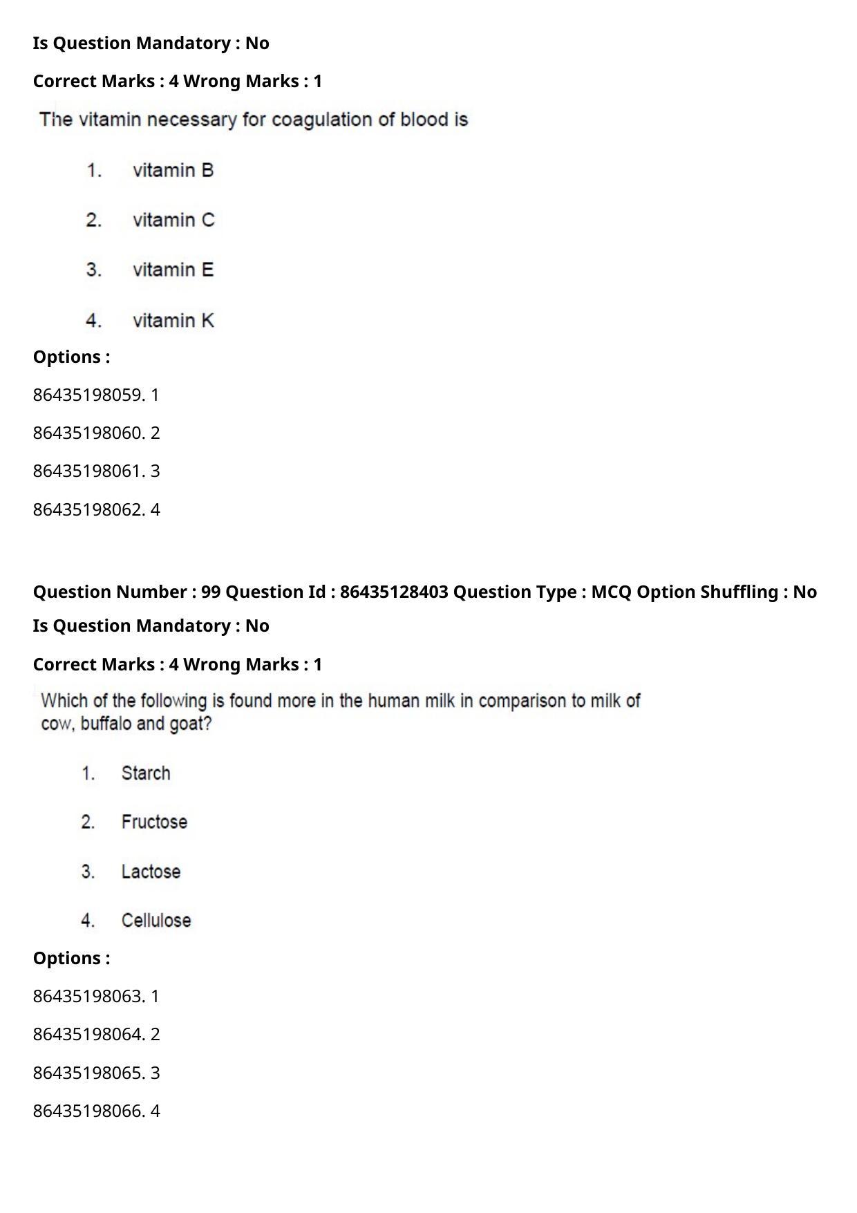 CUET PG 2021 PGQP36 Question Paper - Page 52