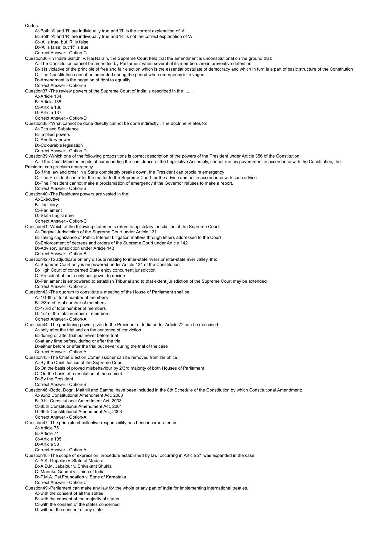 Kerala CEE LLM 2022 Question Paper With Answers - Page 4