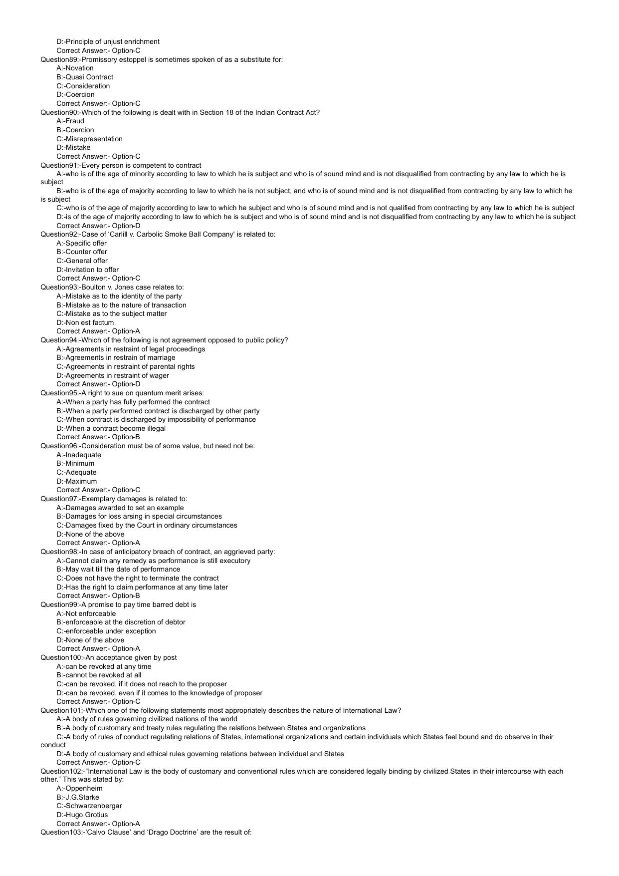 Kerala CEE LLM 2022 Question Paper With Answers - Page 8