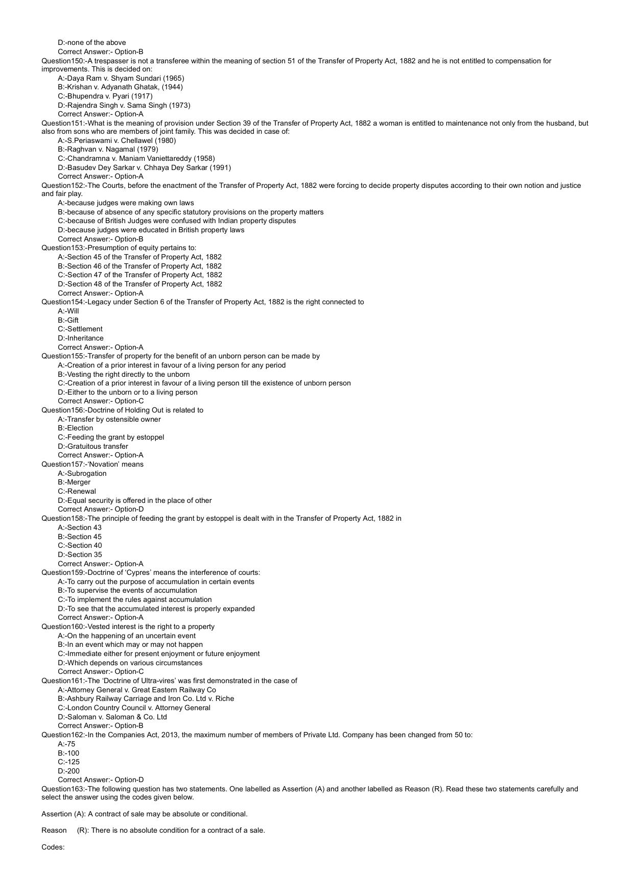 Kerala CEE LLM 2022 Question Paper With Answers - Page 13