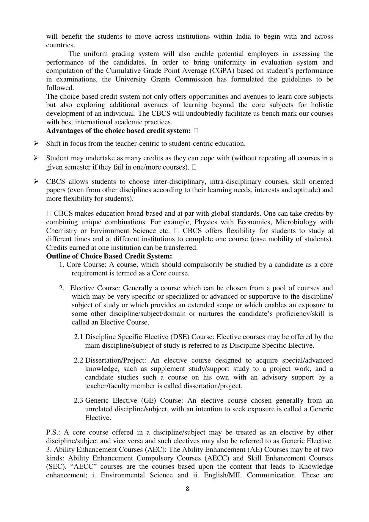 Mysore University, Mysore B.Sc IT Admission 2021-22 - Page 14