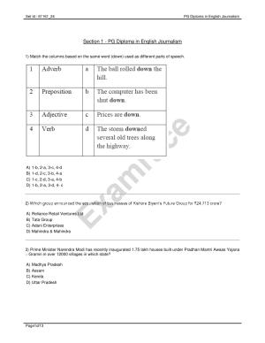 IIMC Journalism (PG Diploma) 2020 English Question Paper