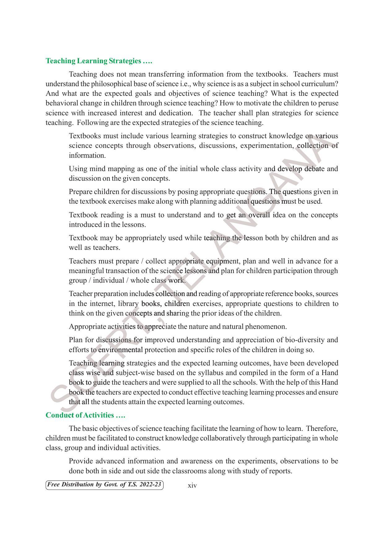 TS SCERT Class 6 General Science Part 2 (Telugu Medium) Text Book - Page 16