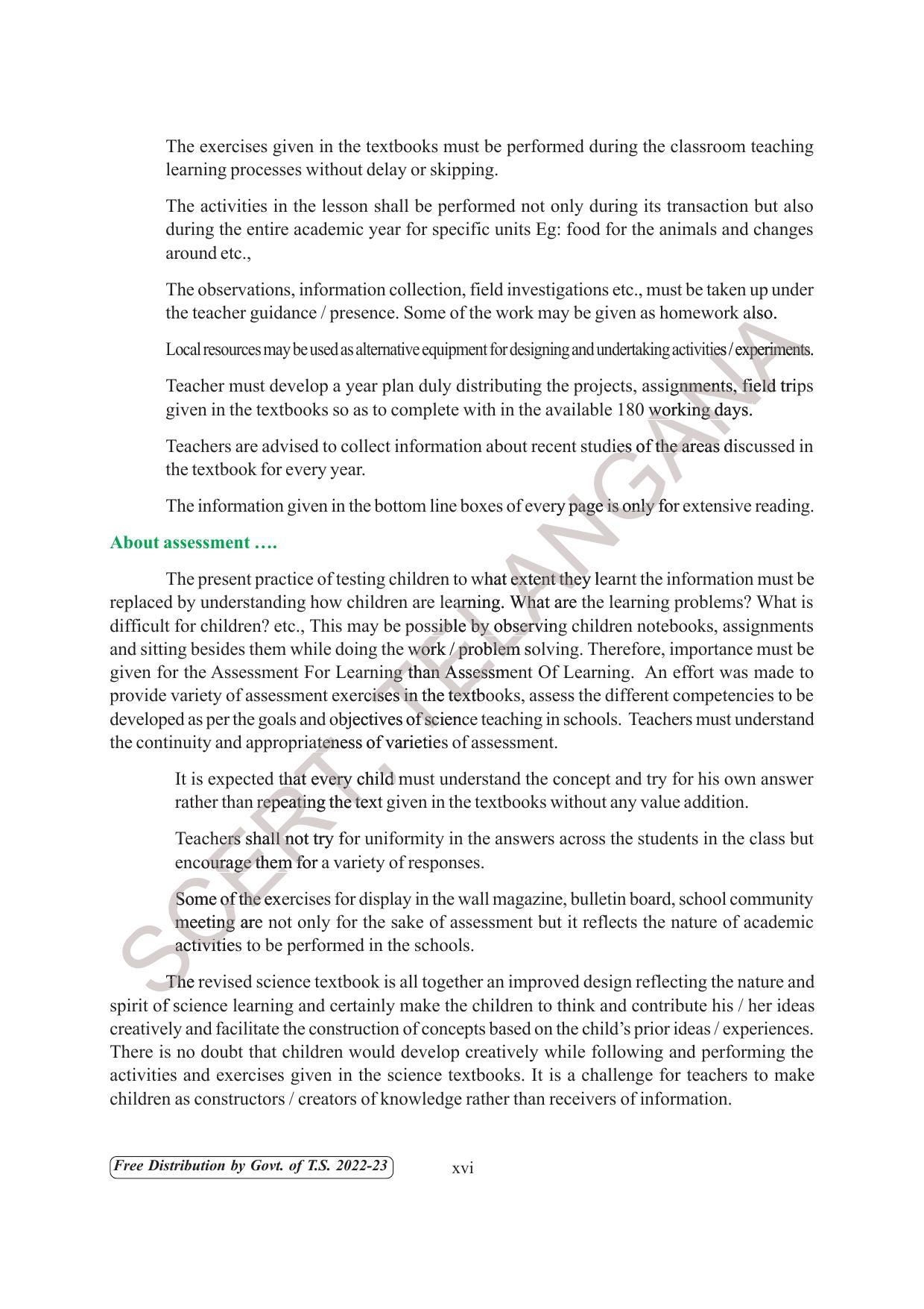 TS SCERT Class 6 General Science Part 2 (Telugu Medium) Text Book - Page 18