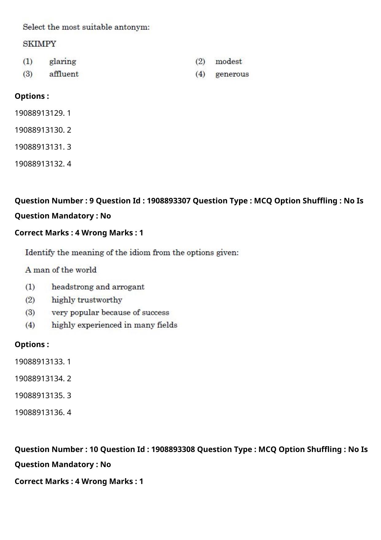 CUET PG 2021 PGQP24 Question Paper - Page 6