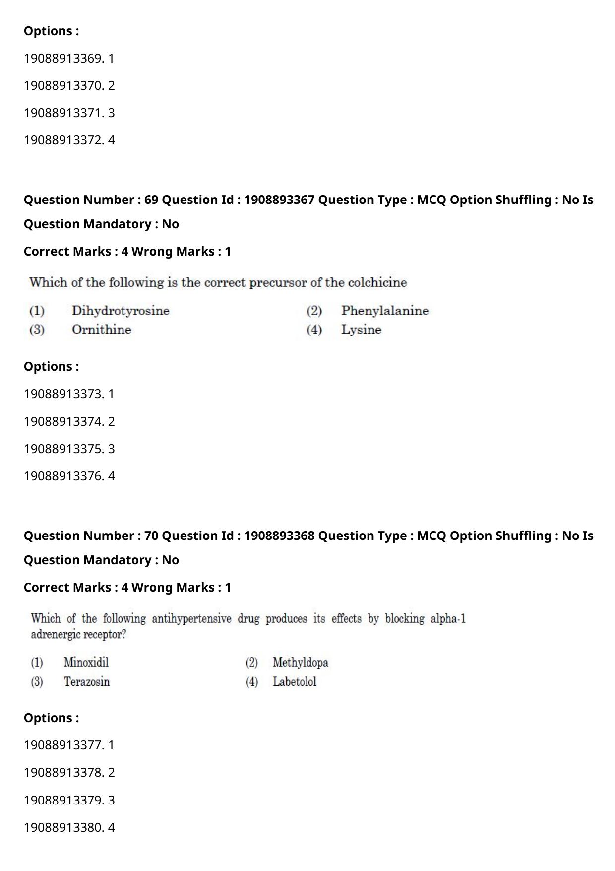 CUET PG 2021 PGQP24 Question Paper - Page 33