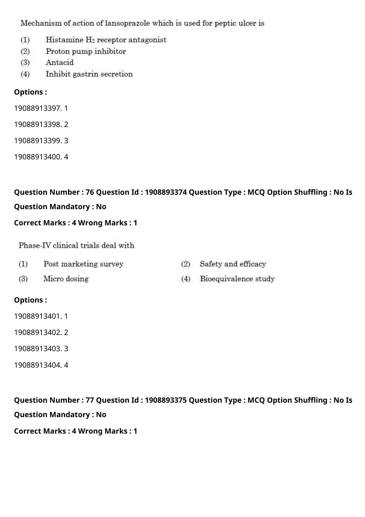 CUET PG 2021 PGQP24 Question Paper - Page 36