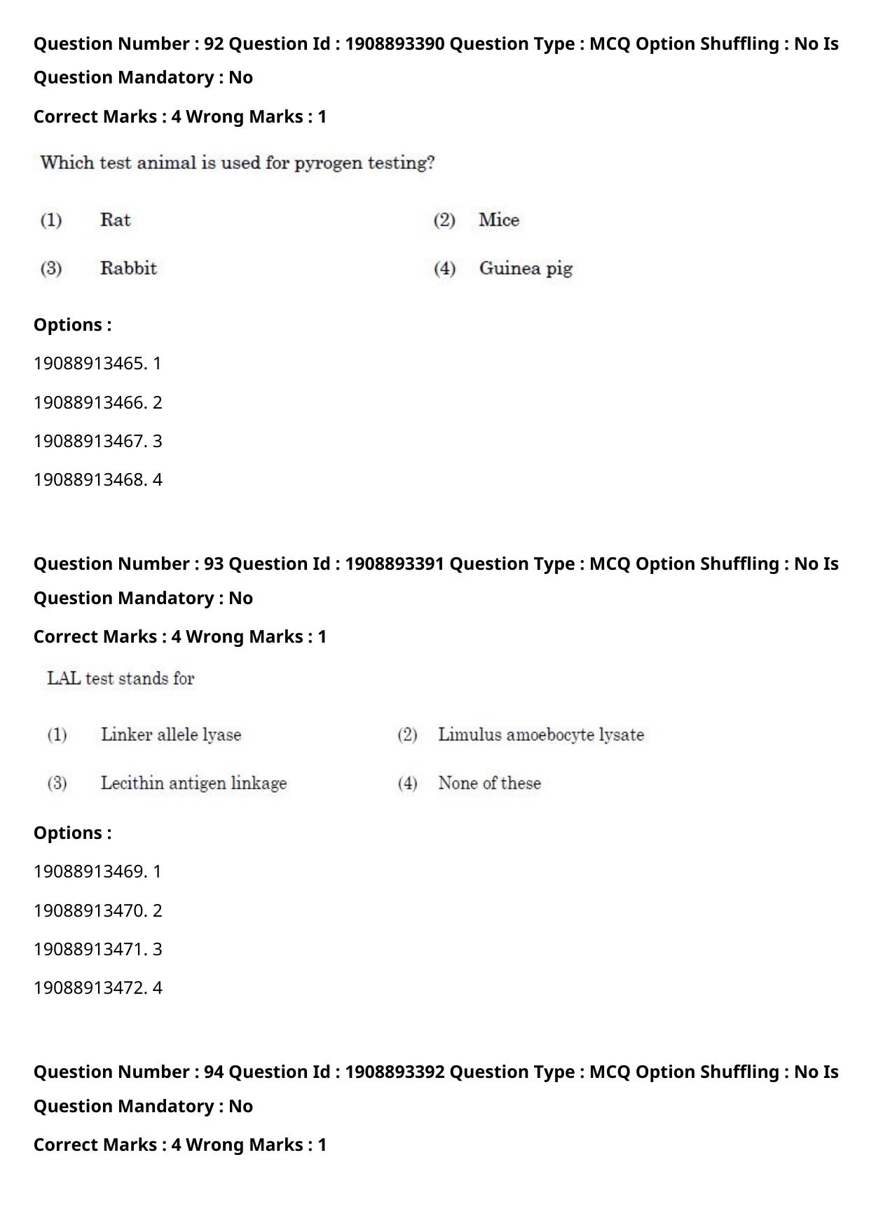 CUET PG 2021 PGQP24 Question Paper - Page 44