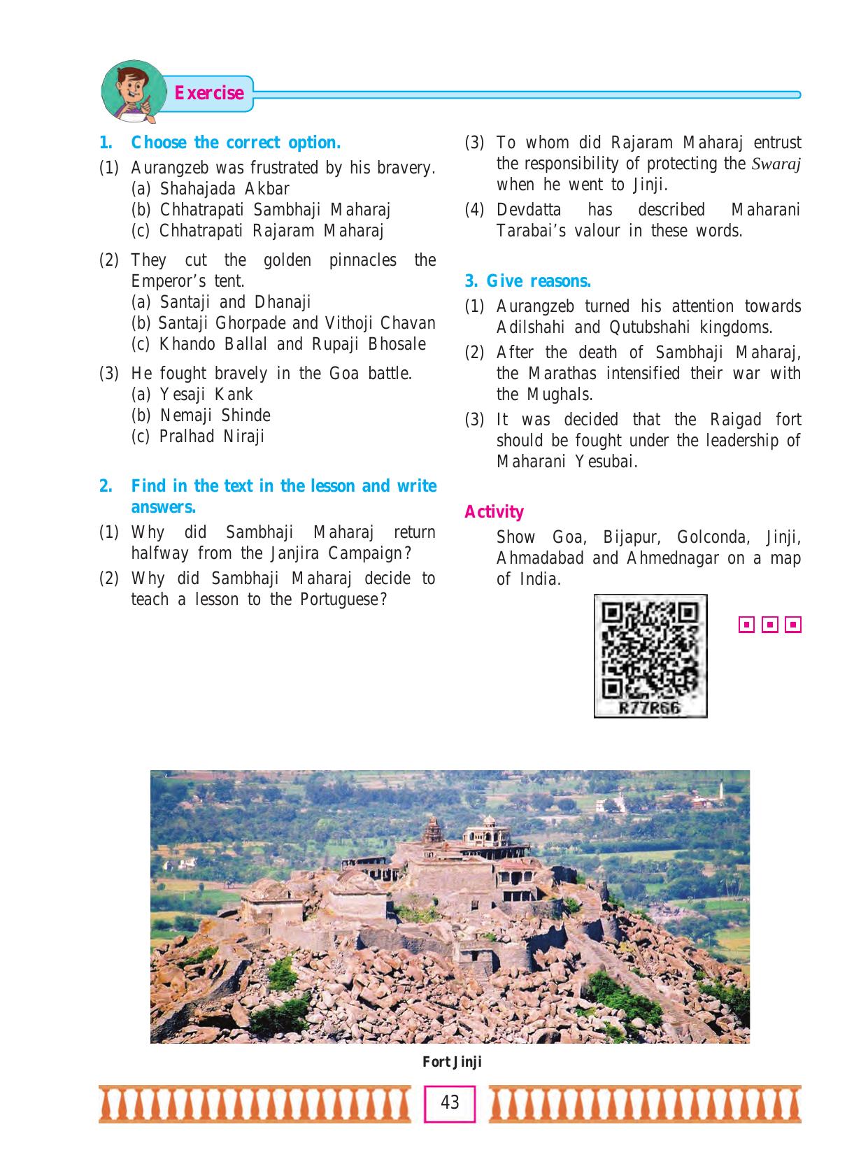 Maharashtra Board Class 7 History & Civics Textbook - Page 53