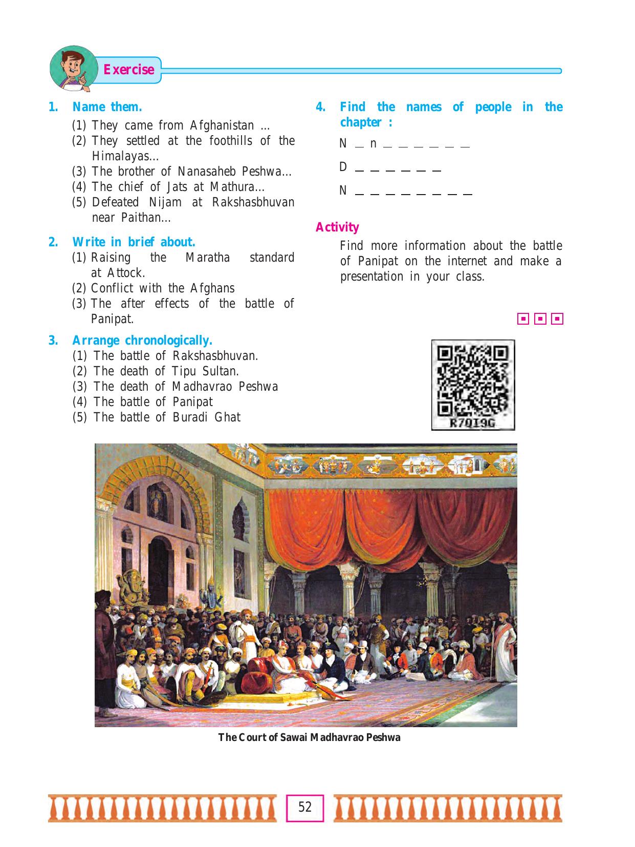 Maharashtra Board Class 7 History & Civics Textbook - Page 62