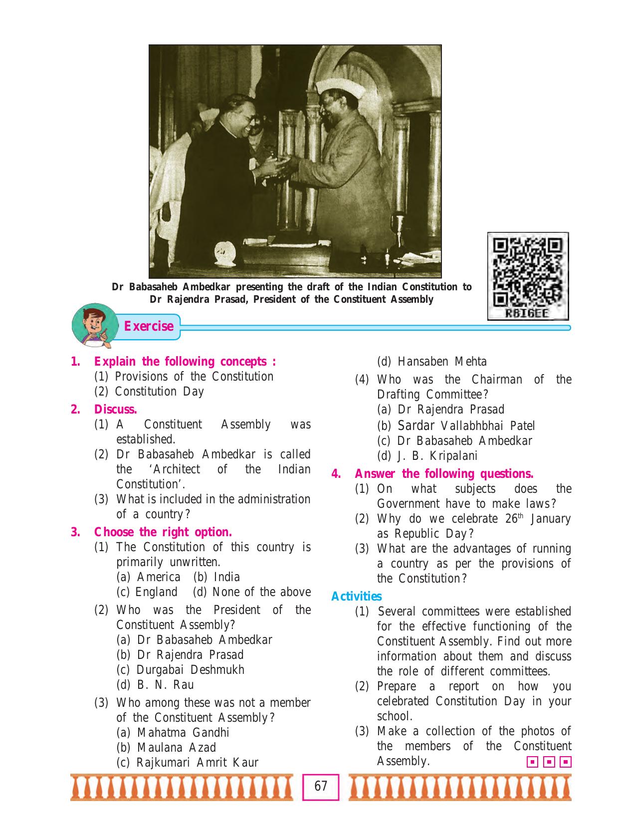Maharashtra Board Class 7 History & Civics Textbook - Page 77