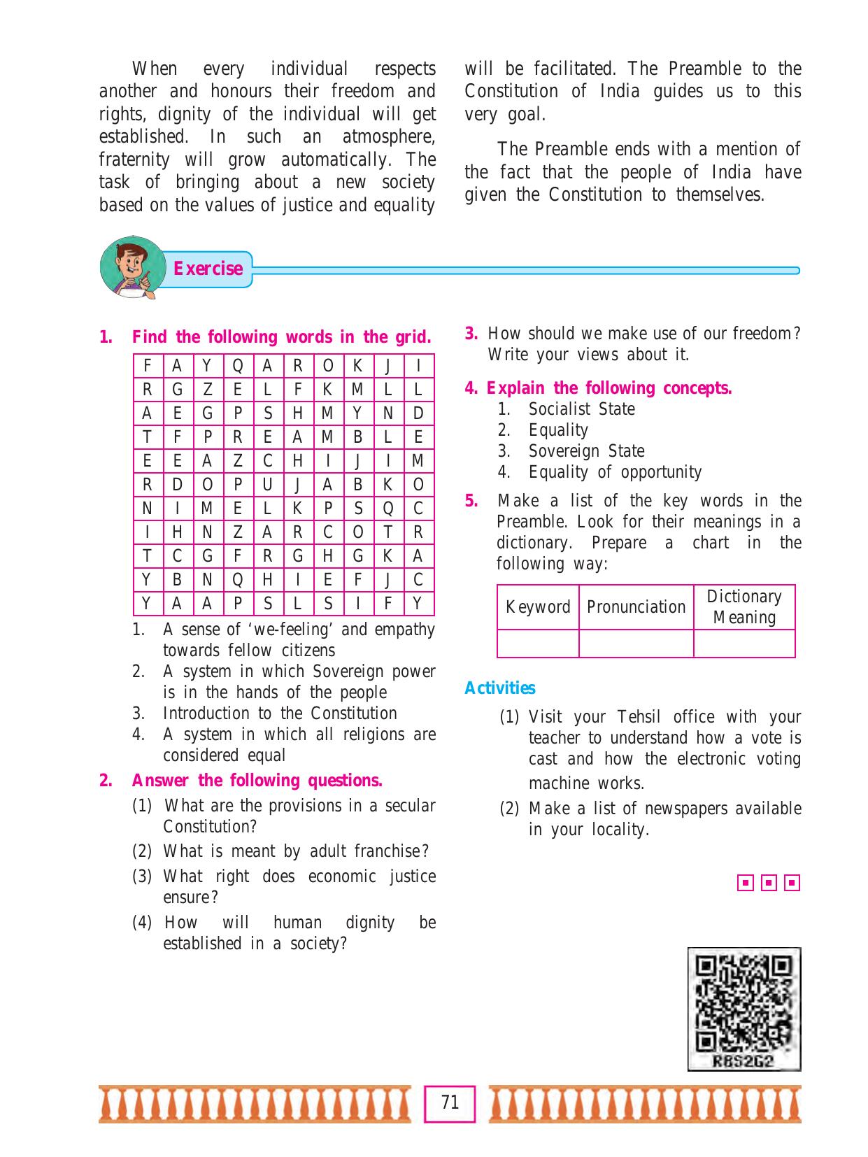 Maharashtra Board Class 7 History & Civics Textbook - Page 81