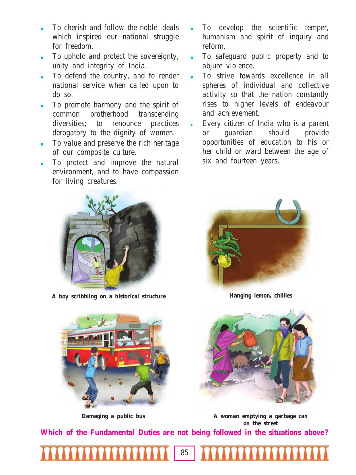 Maharashtra Board Class 7 History & Civics Textbook - Page 95