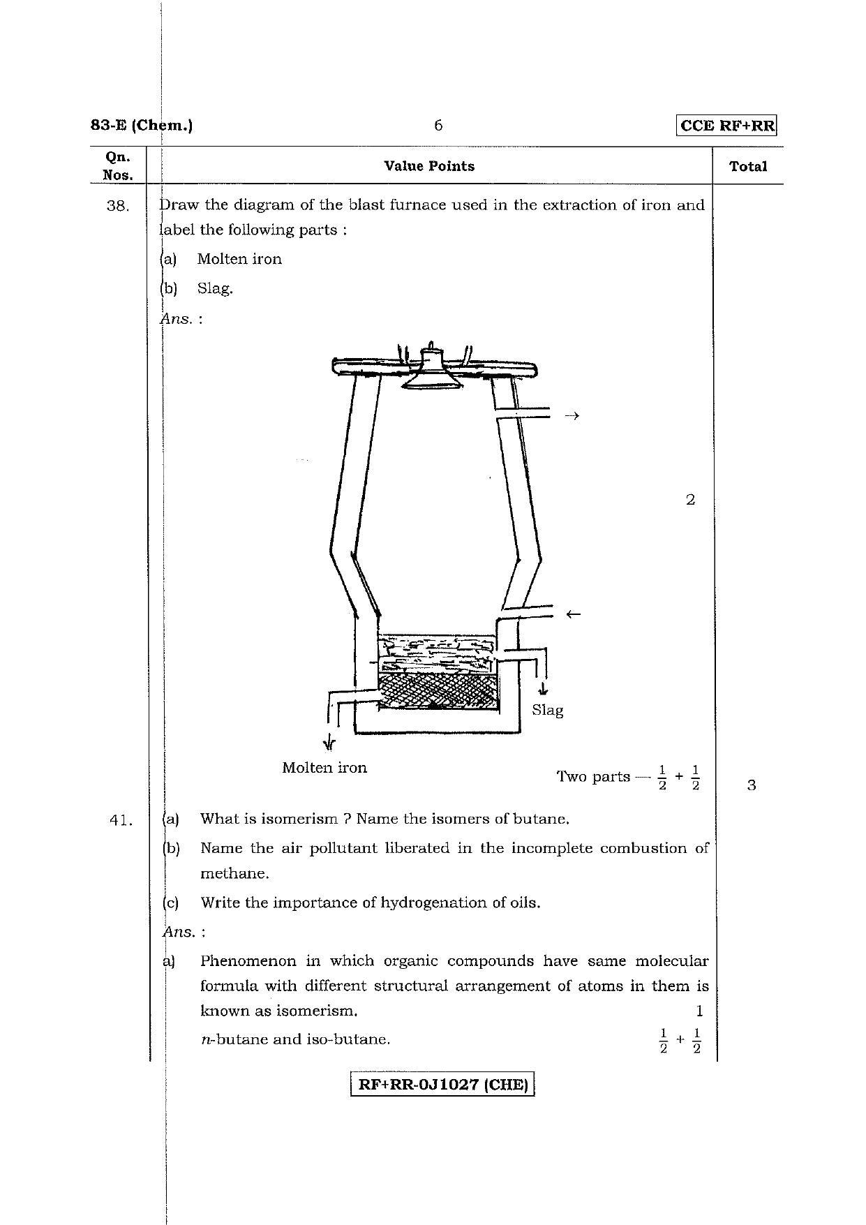 Karnataka SSLC Science (ENGLISH Medium) - 83-E CCE RR Chem_se2 April 2017 Question Paper - Page 6