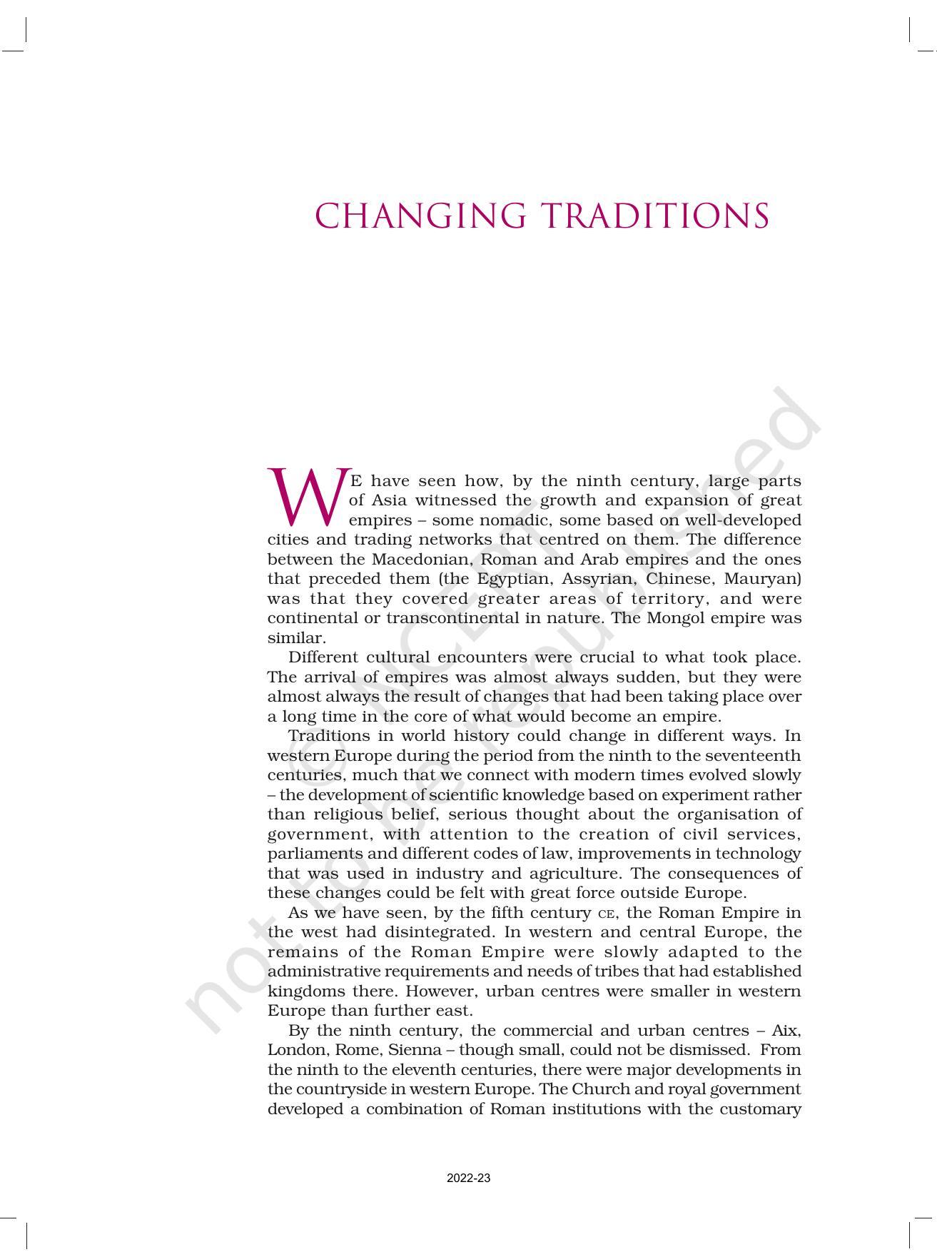 NCERT Book for Class 11 History Chapter 6 The Three Orders - Page 2