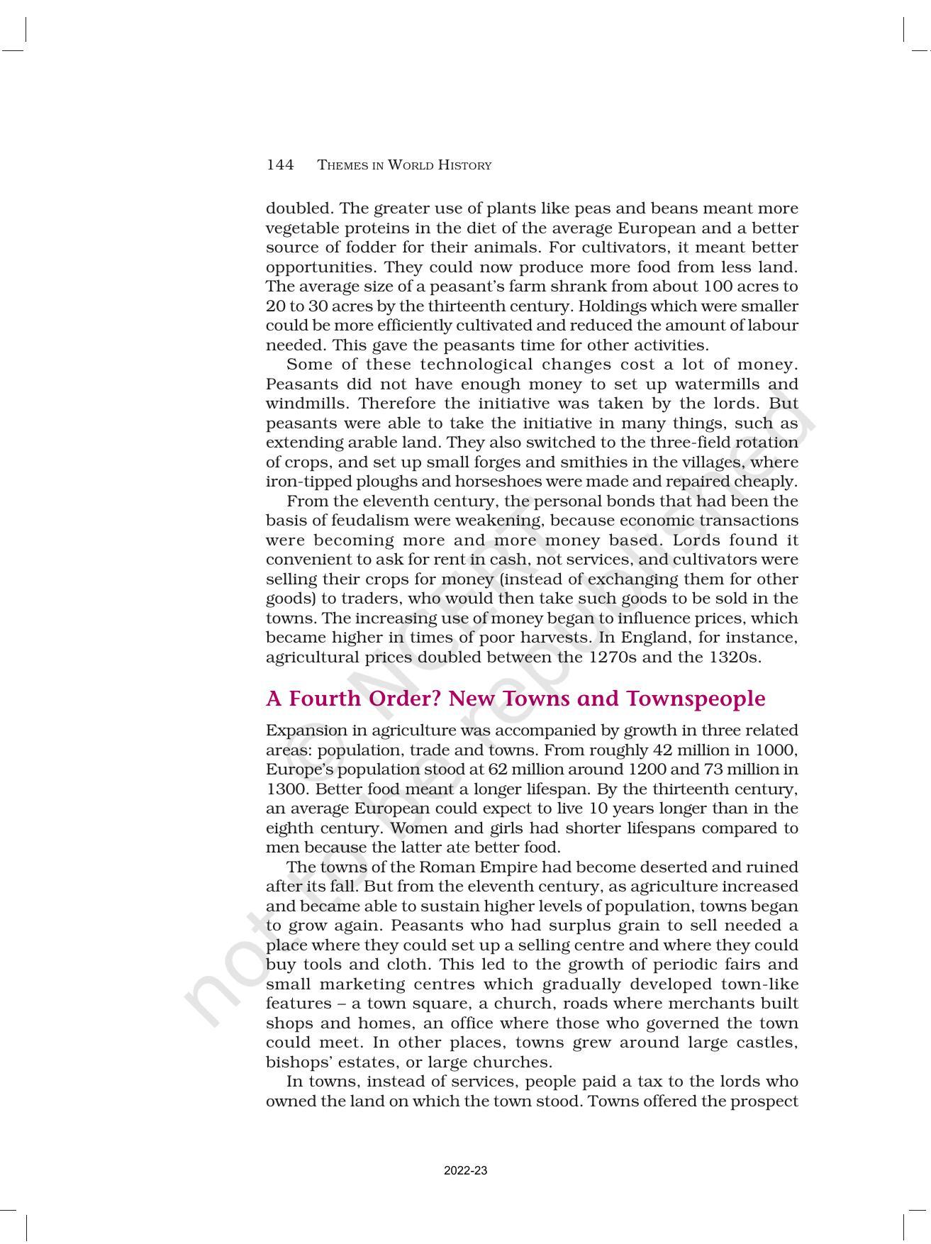 NCERT Book for Class 11 History Chapter 6 The Three Orders - Page 22