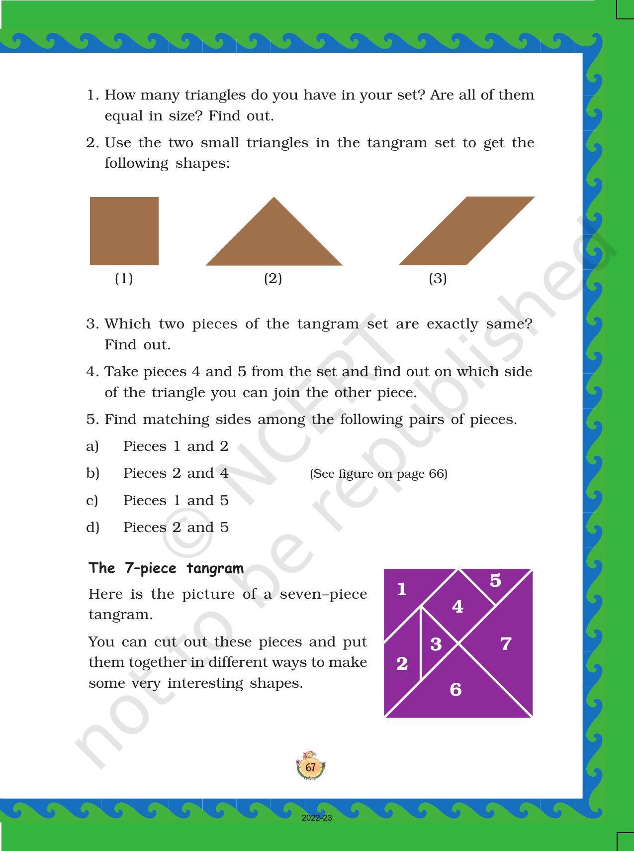 NCERT Book for Class 3 Maths Chapter 5-Shapes and Designs - Page 8