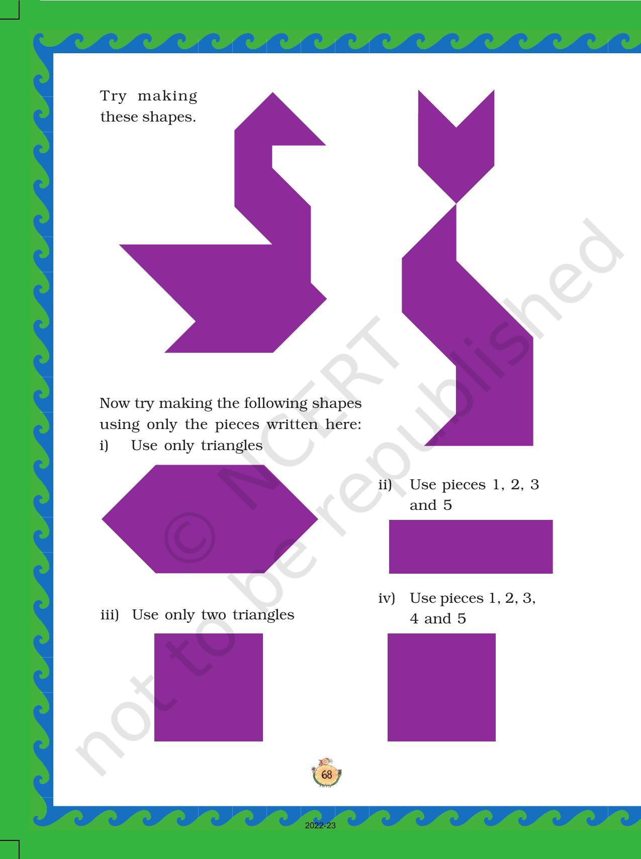 NCERT Book for Class 3 Maths Chapter 5-Shapes and Designs - Page 9