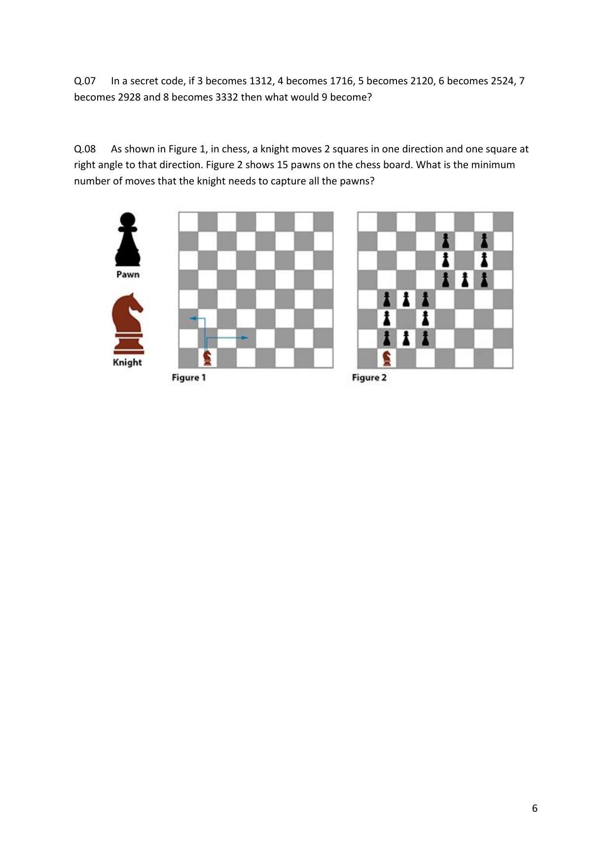 CEED 2018 Question Paper - Page 7