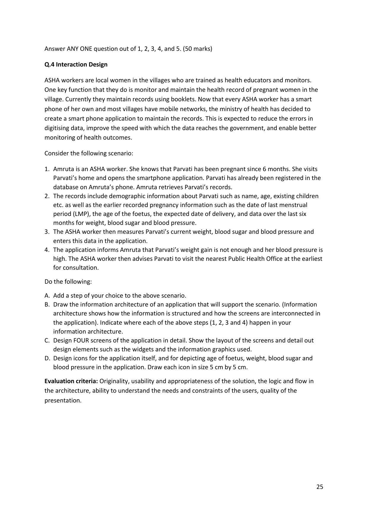 CEED 2018 Question Paper - Page 26