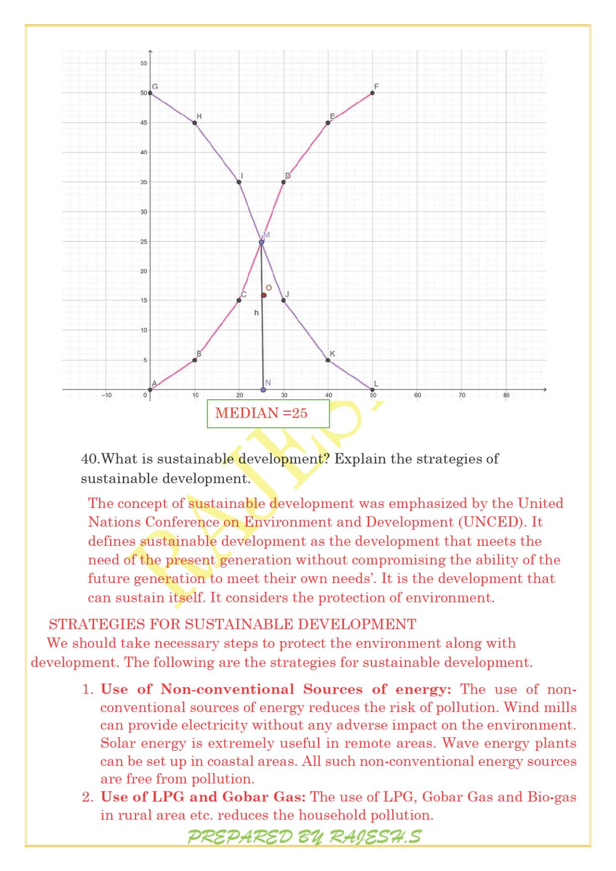 Kerala Plus One 2021 Economics Answer Key (Model) - Page 14