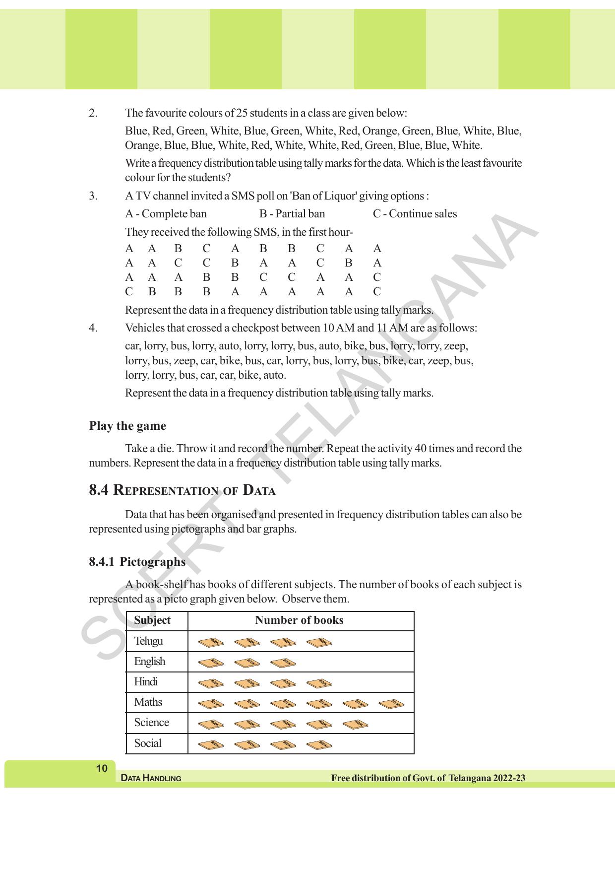 TS SCERT Class 6 Maths Path 2 (Telugu Medium) Text Book - Page 22