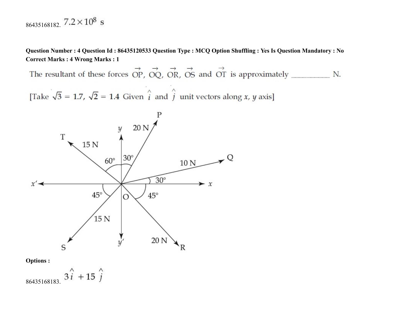 JEE Mains 2021: BTech (Shift 1) 27-08-2021 Question Paper - Page 4