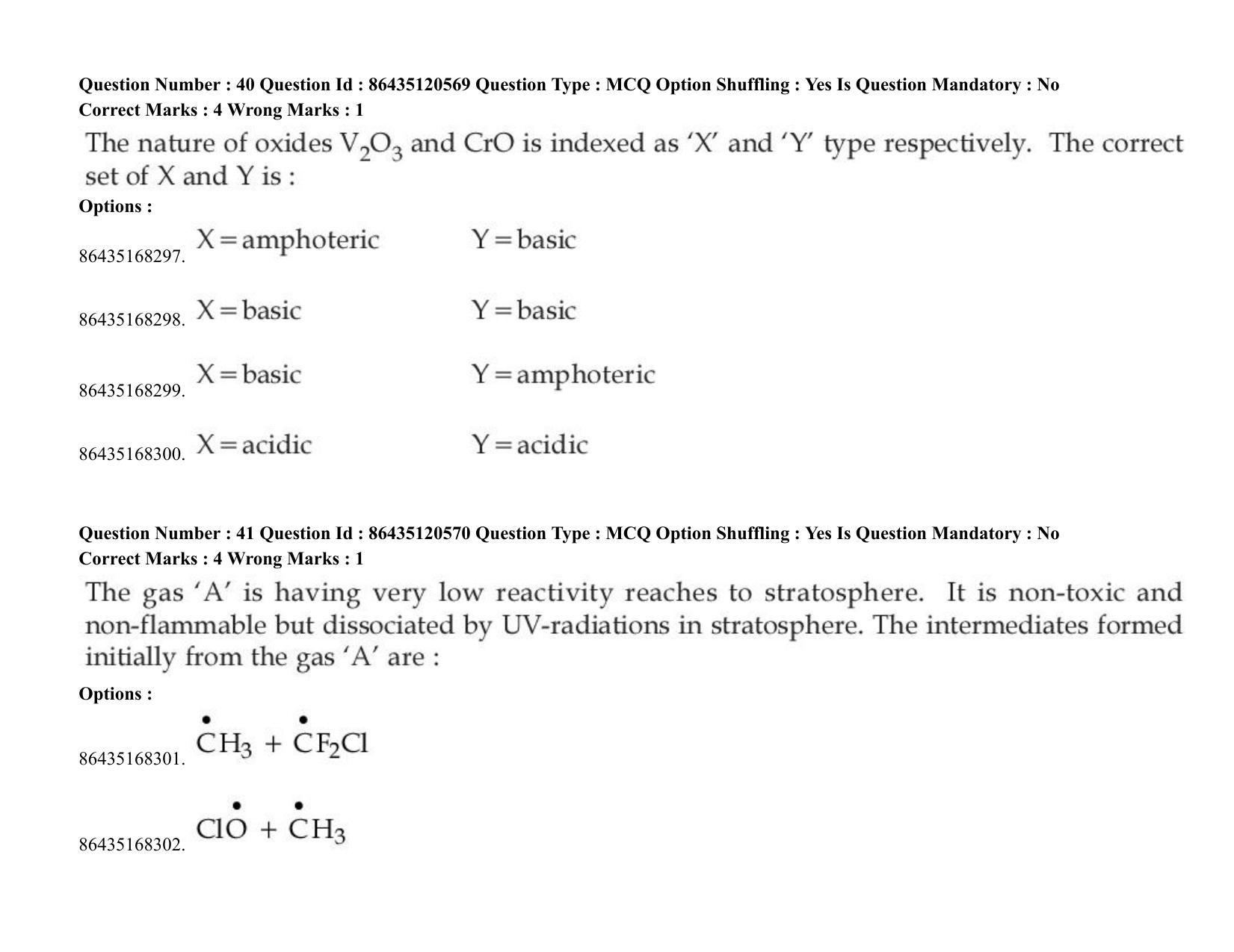 JEE Mains 2021: BTech (Shift 1) 27-08-2021 Question Paper - Page 31