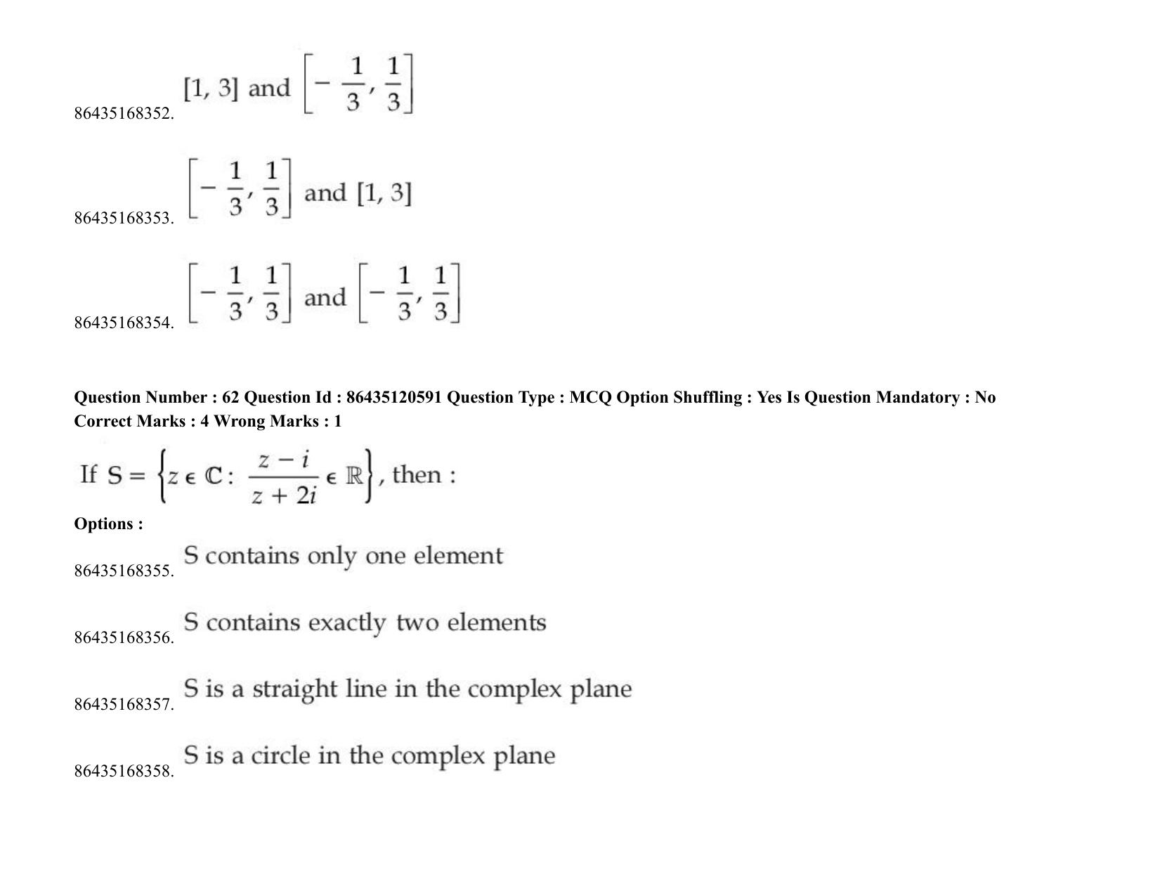 JEE Mains 2021: BTech (Shift 1) 27-08-2021 Question Paper - Page 47