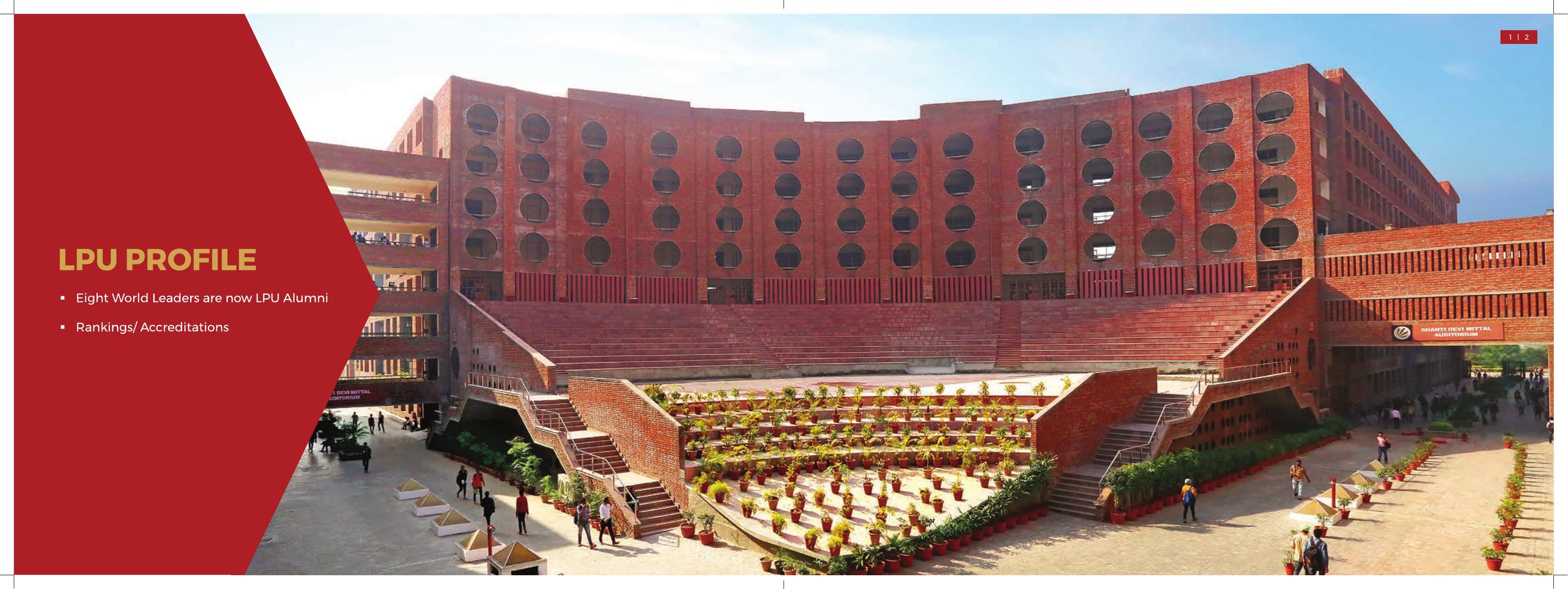 Lovely Professional University, Jalandhar Information Brochure - Page 7
