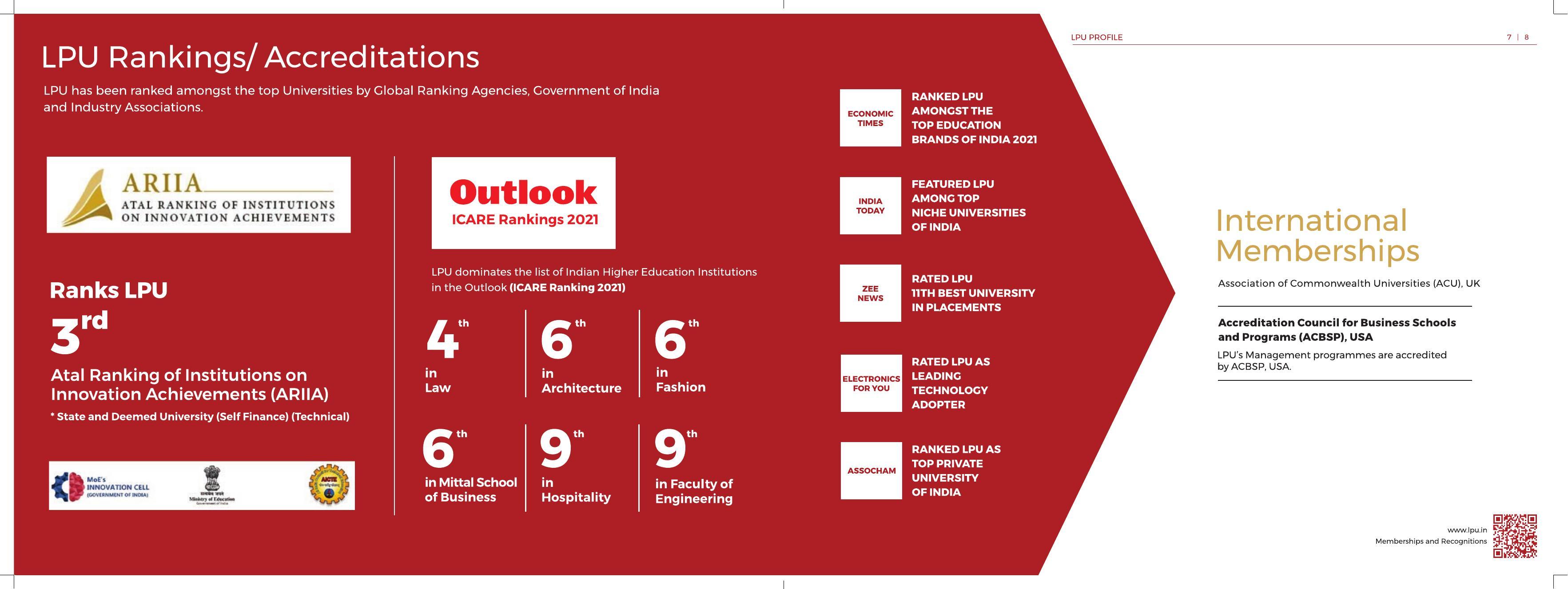 Lovely Professional University, Jalandhar Information Brochure - Page 10