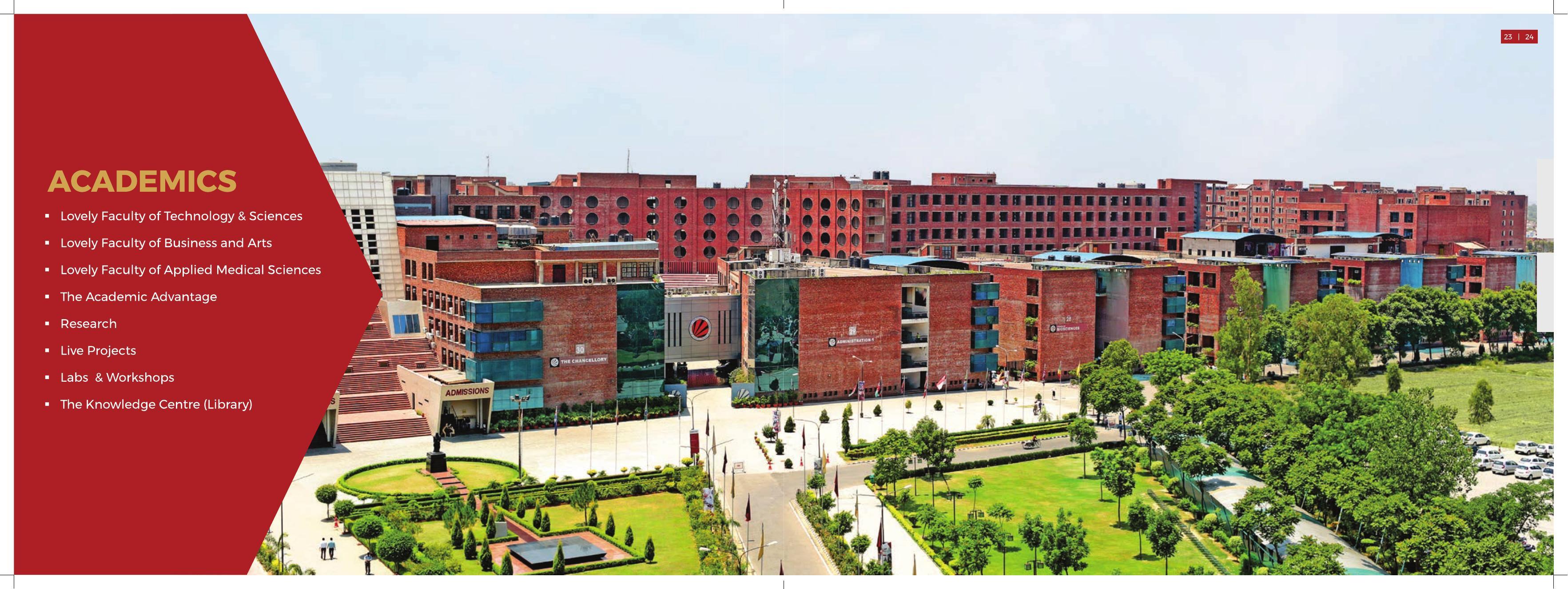 Lovely Professional University, Jalandhar Information Brochure - Page 18