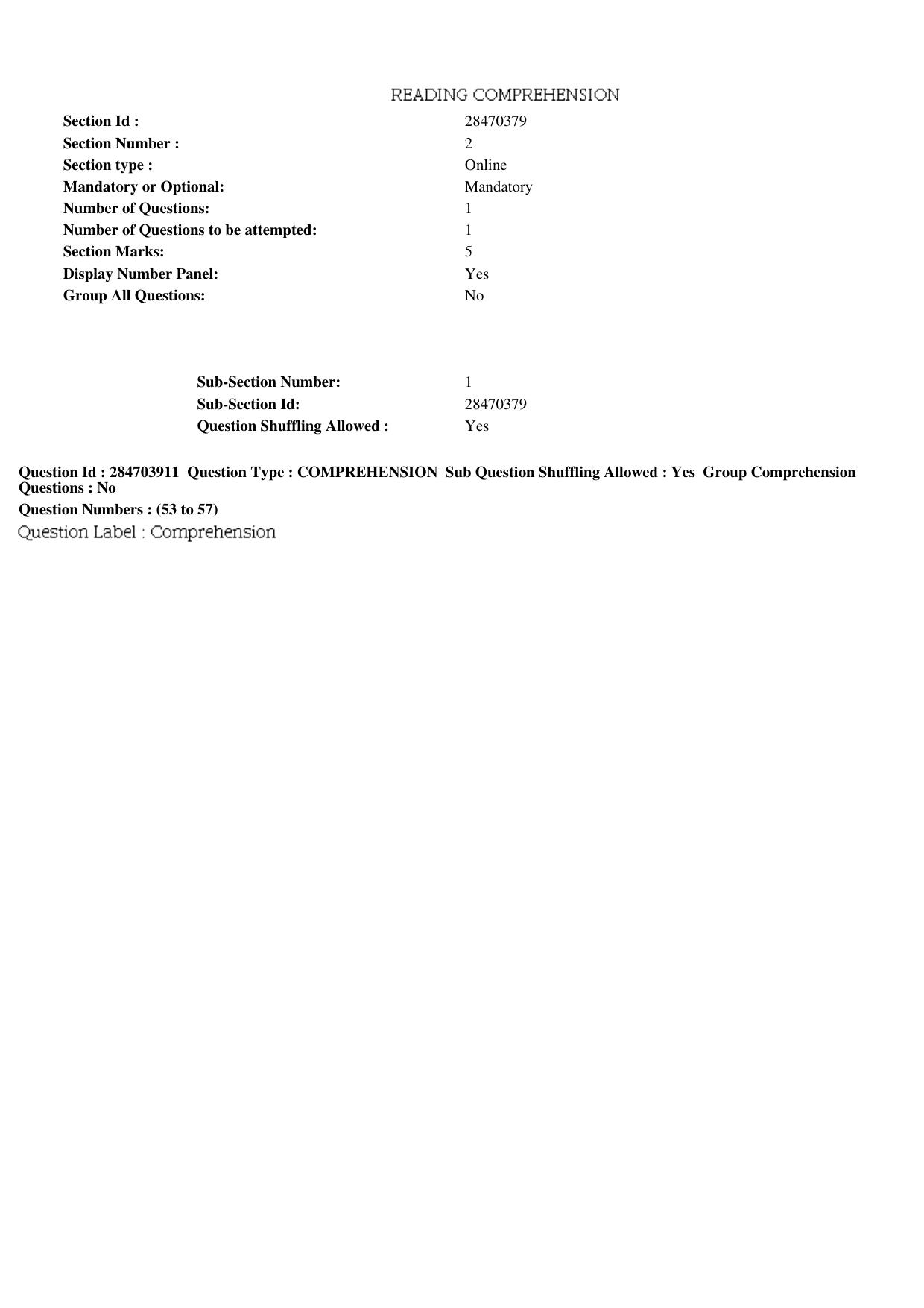 MP CPCT 22nd April 2018 English Question Paper Shift 2 - Page 35