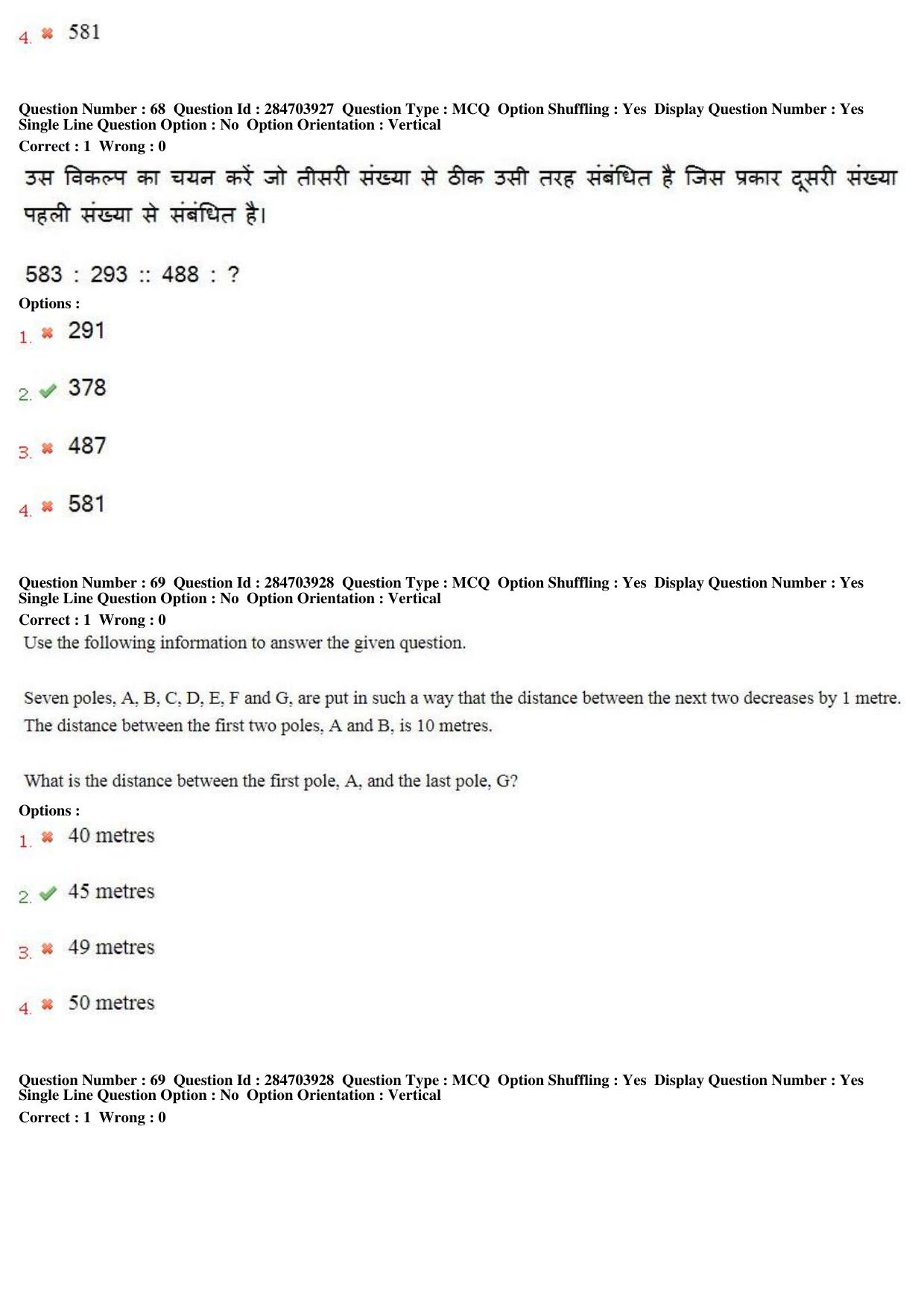 MP CPCT 22nd April 2018 English Question Paper Shift 2 - Page 50