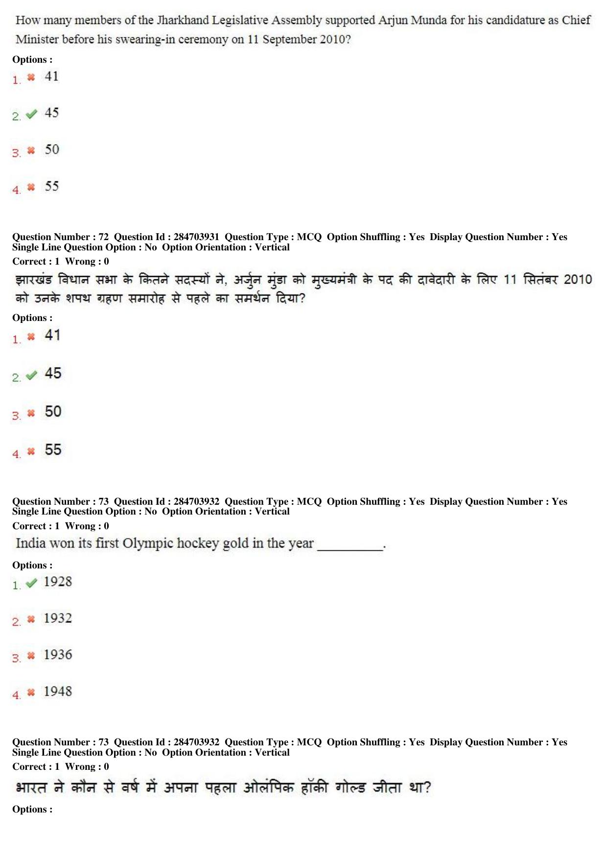MP CPCT 22nd April 2018 English Question Paper Shift 2 - Page 53