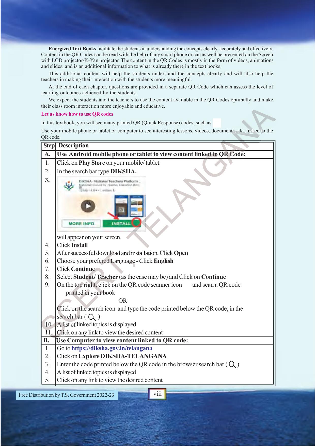 TS SCERT Class 5 Environmental Science part 2 (Telugu Medium) Text Book - Page 10