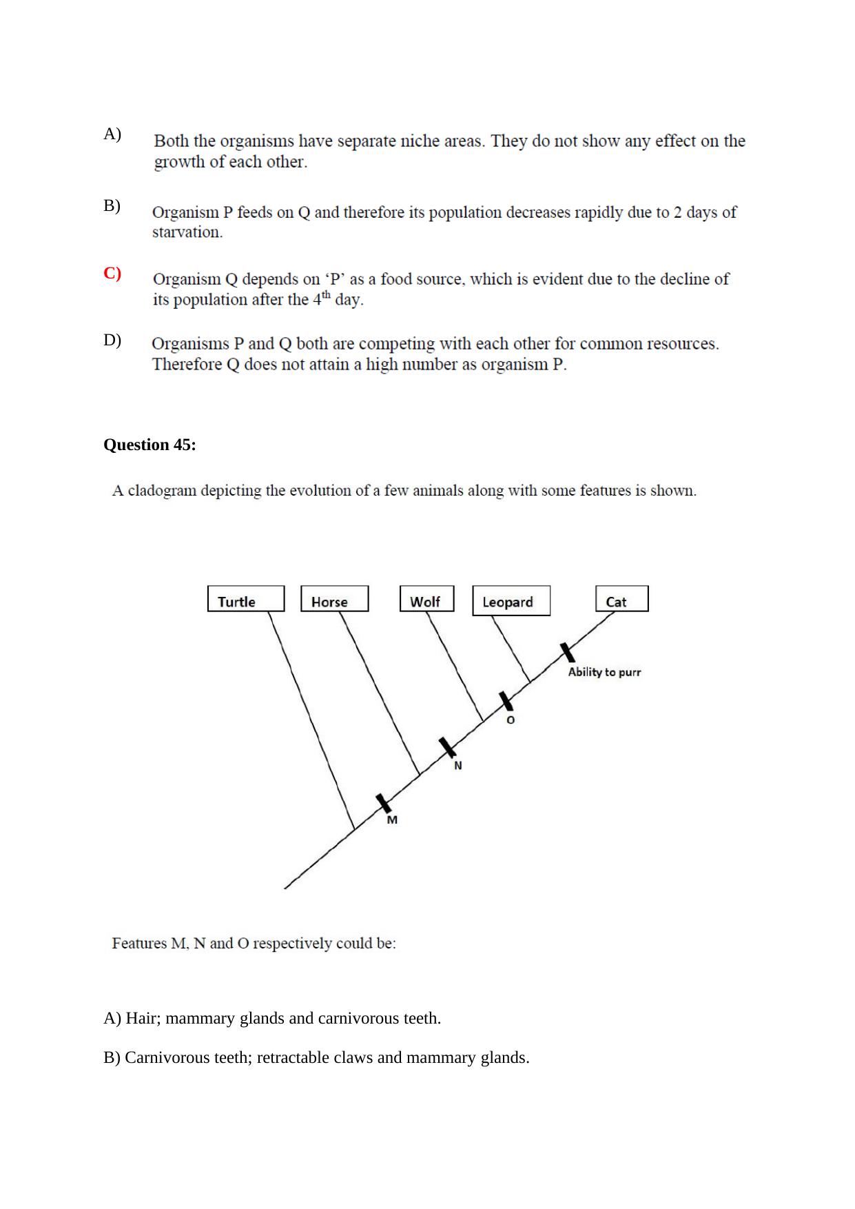 TIFR GS 2024 Science Education Question Paper - Page 21