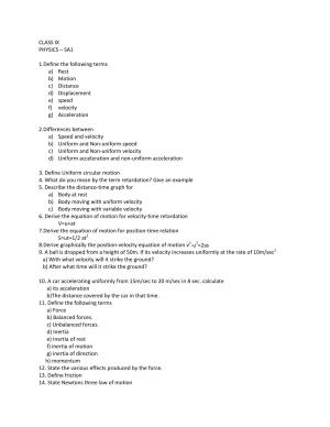 CBSE Worksheets for Class 9 Physics Assignment 7