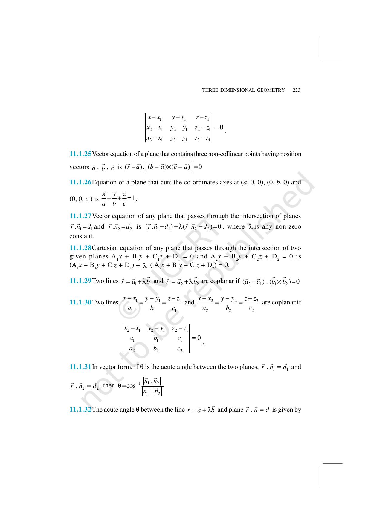 NCERT Exemplar Class 12: Mathematics Unit 11 (Three-Dimensional Geometry) - Page 4