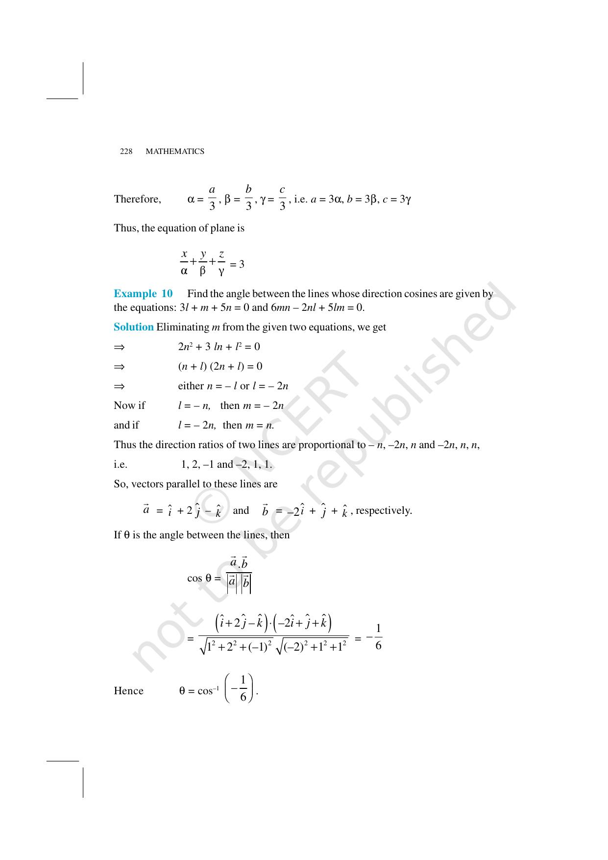 NCERT Exemplar Class 12: Mathematics Unit 11 (Three-Dimensional Geometry) - Page 9