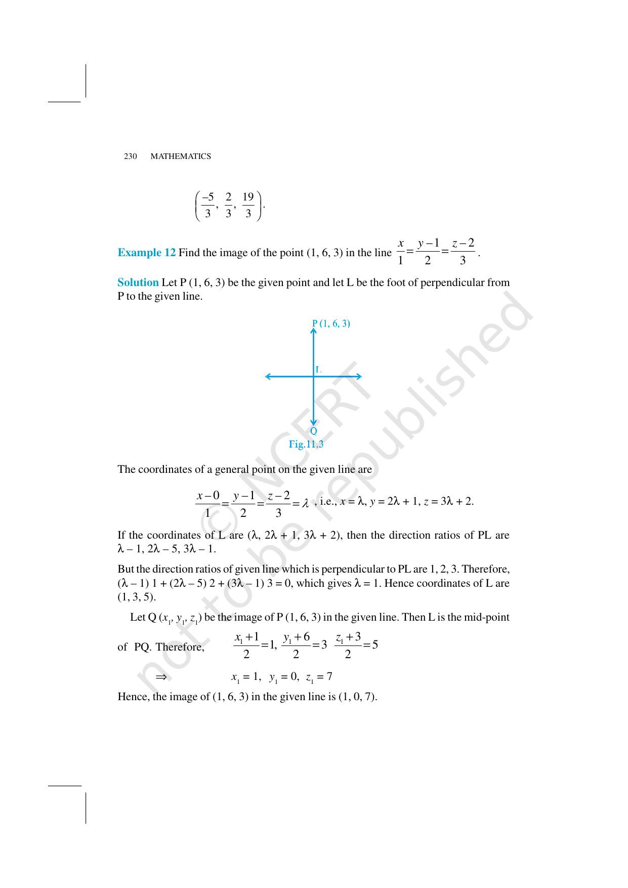 NCERT Exemplar Class 12: Mathematics Unit 11 (Three-Dimensional Geometry) - Page 11