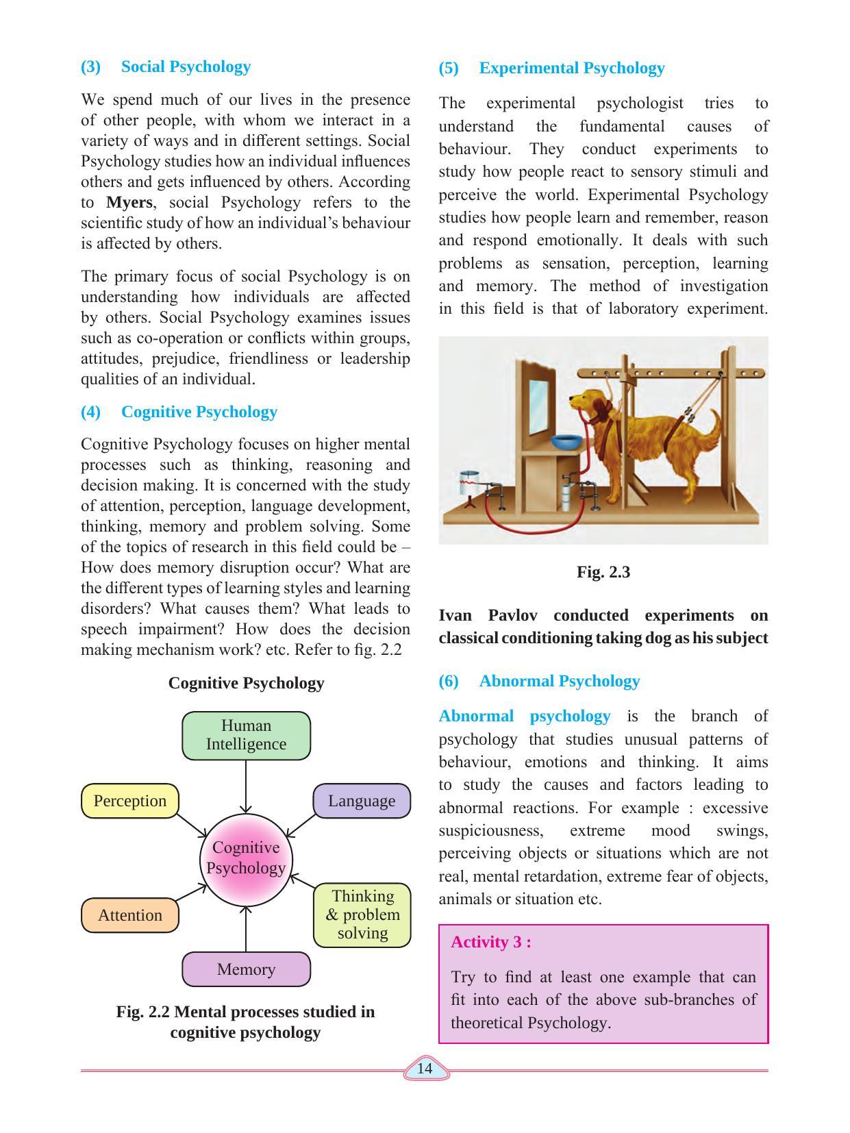 Maharashtra Board Class 11 Psychology Textbook - Page 24