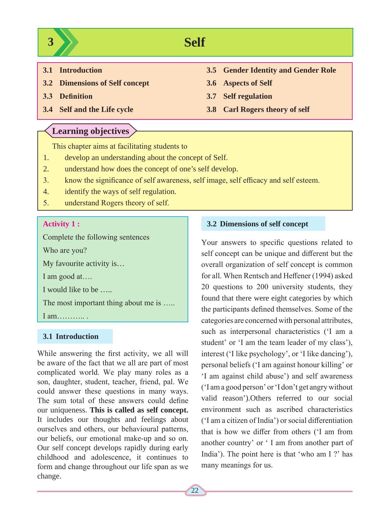 Maharashtra Board Class 11 Psychology Textbook - Page 32