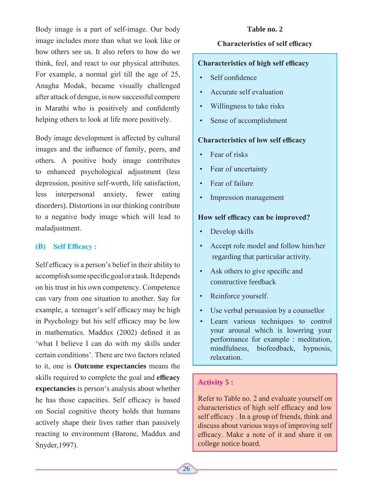 Maharashtra Board Class 11 Psychology Textbook - Page 36