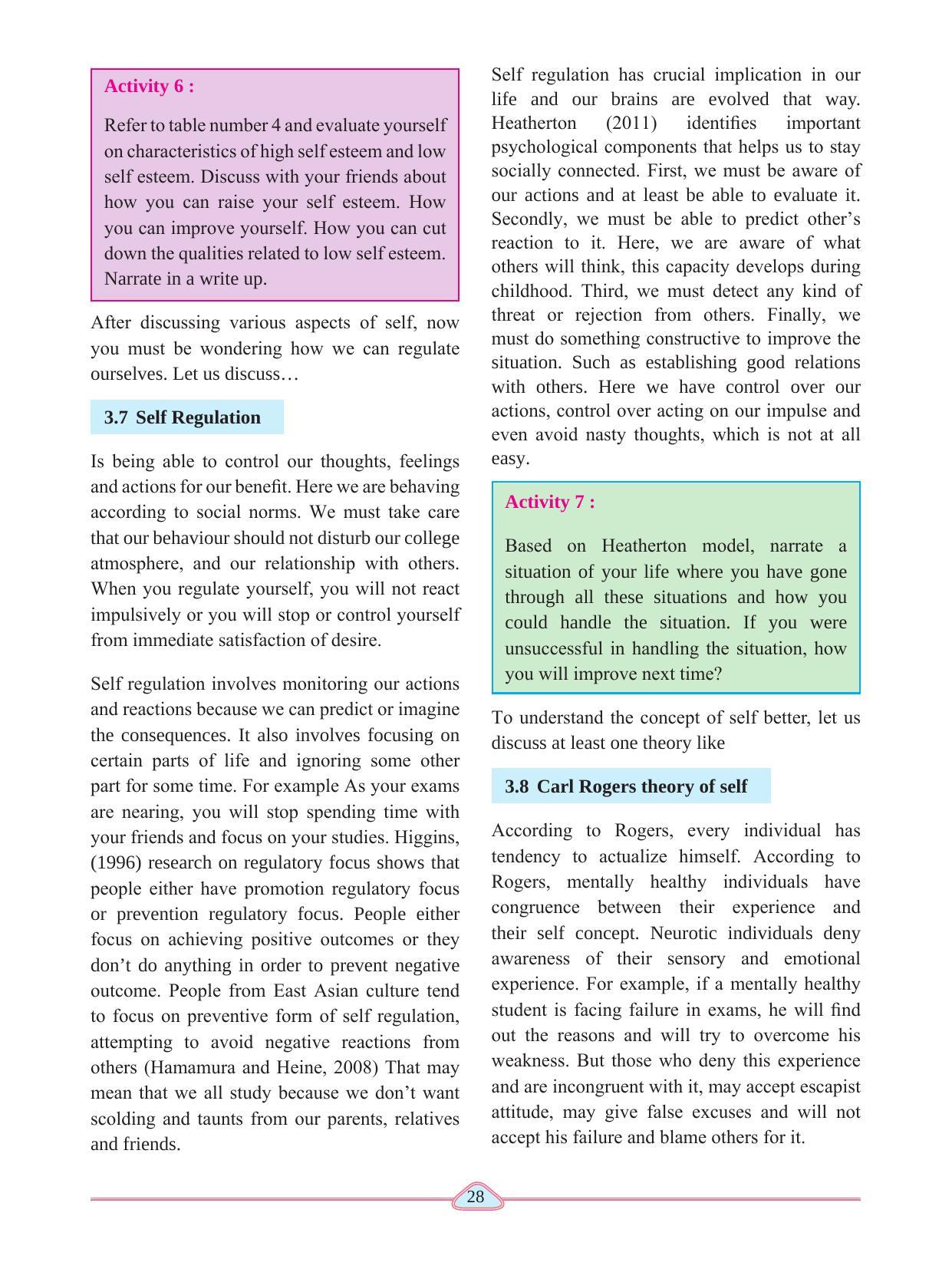 Maharashtra Board Class 11 Psychology Textbook - Page 38