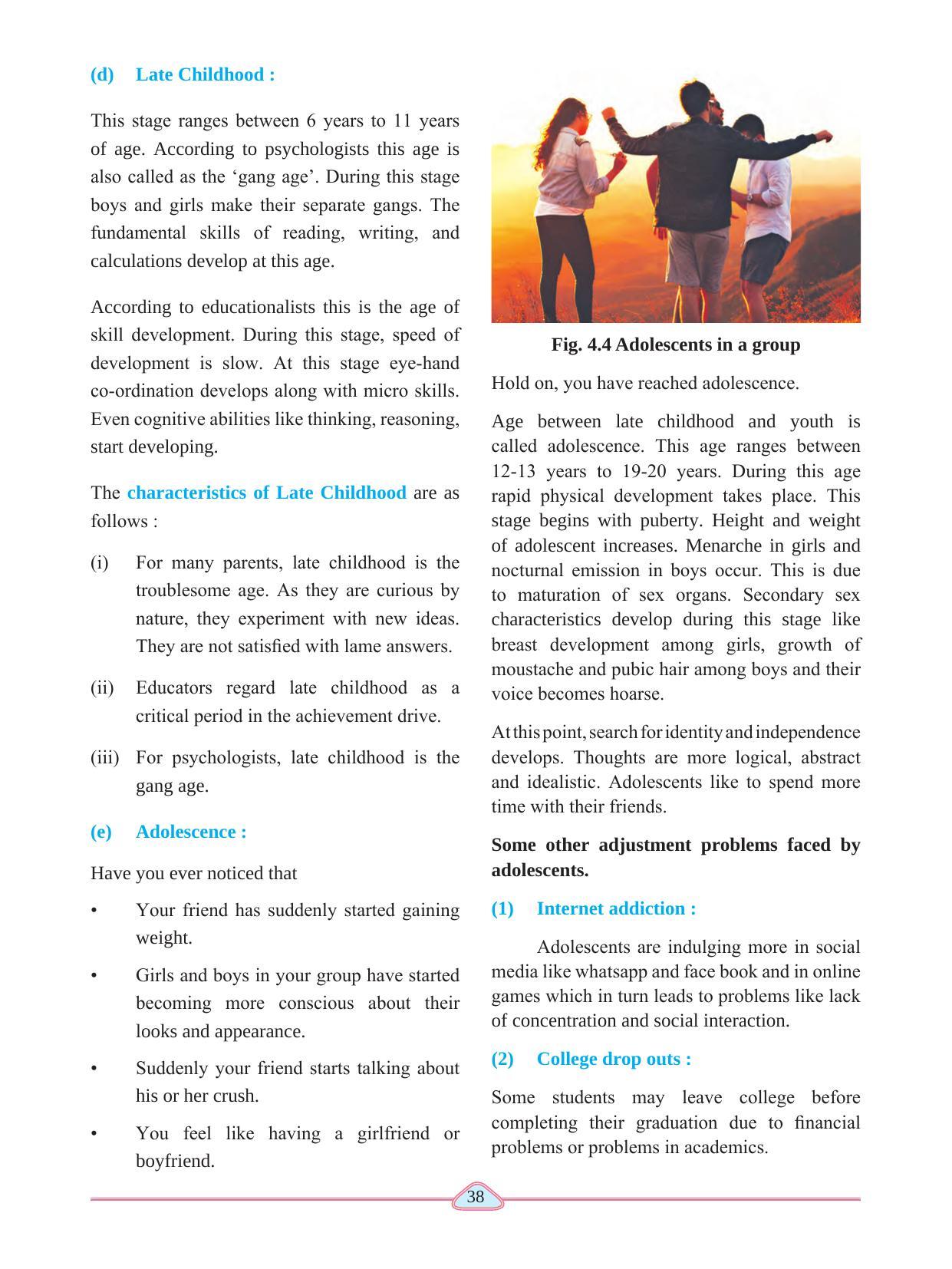 Maharashtra Board Class 11 Psychology Textbook - Page 48